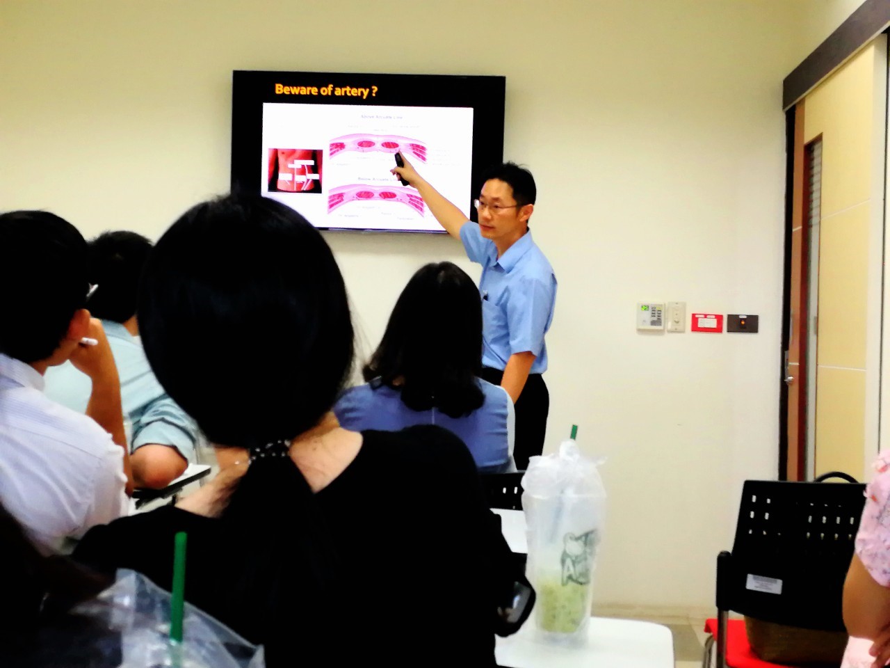 การสอนแสดงใส่สายล้างไตทางหน้าท้อง 9 สค 62