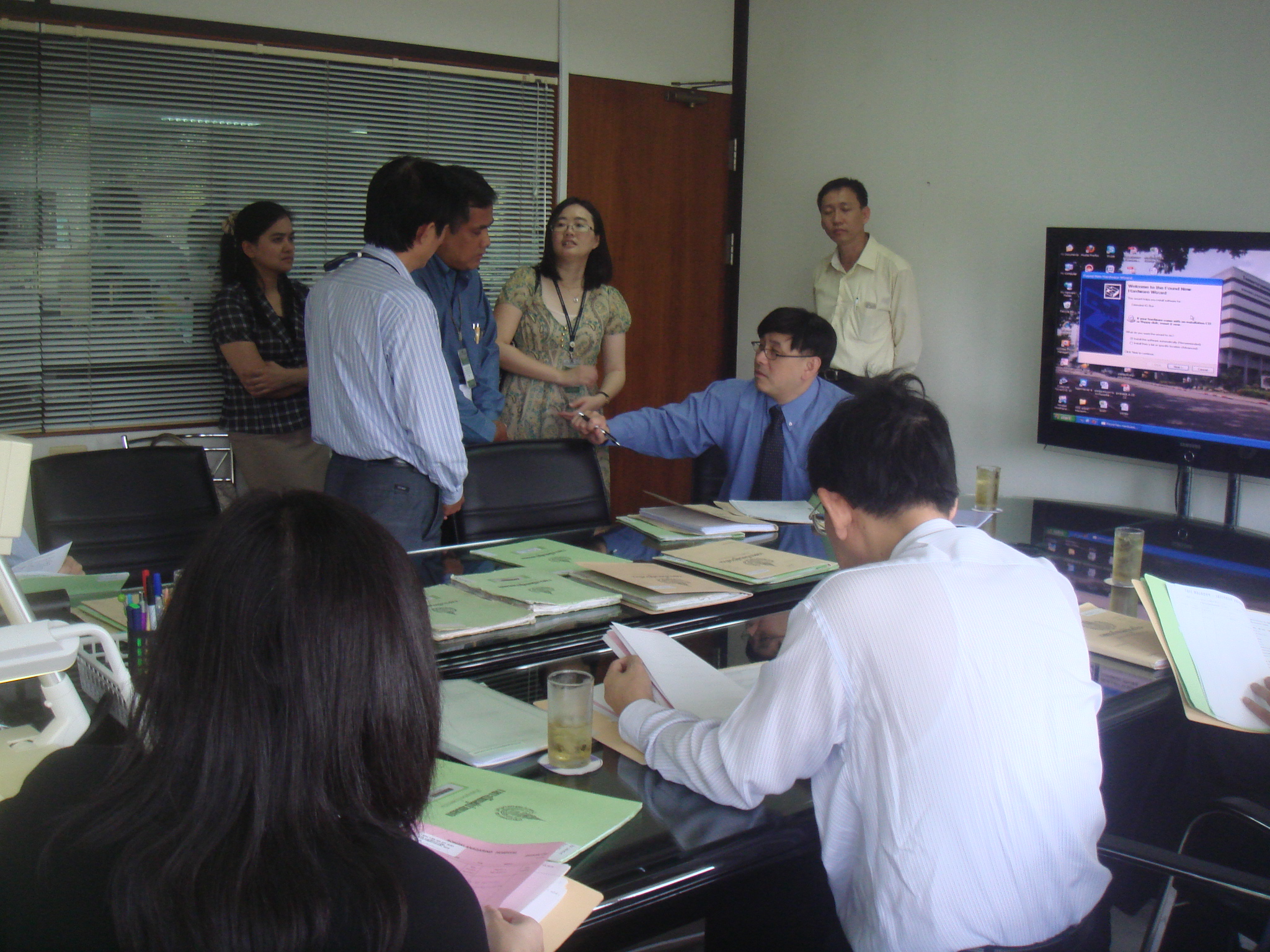 ตรวจเยี่ยมหน่วยไต 55